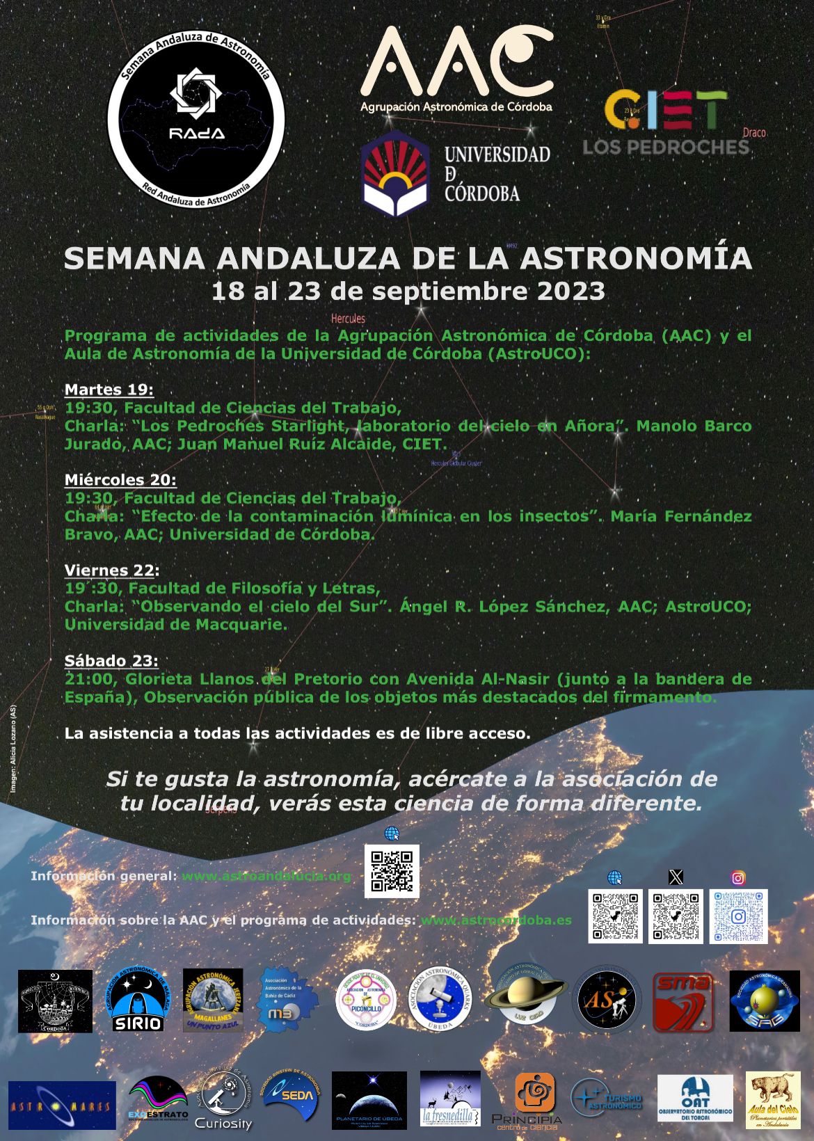 Semana andalaluza de la astronomía